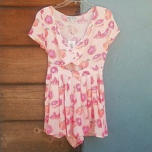 LOWEST Wildfox amber jumper - blush grapefruit